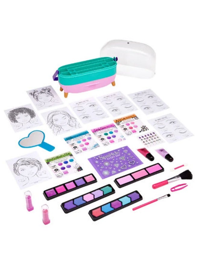 CrazArt حامل أدوات التجميل المتكامل من كرازا آرت شيمر إن سباركلي SNS-65701 - Image 3