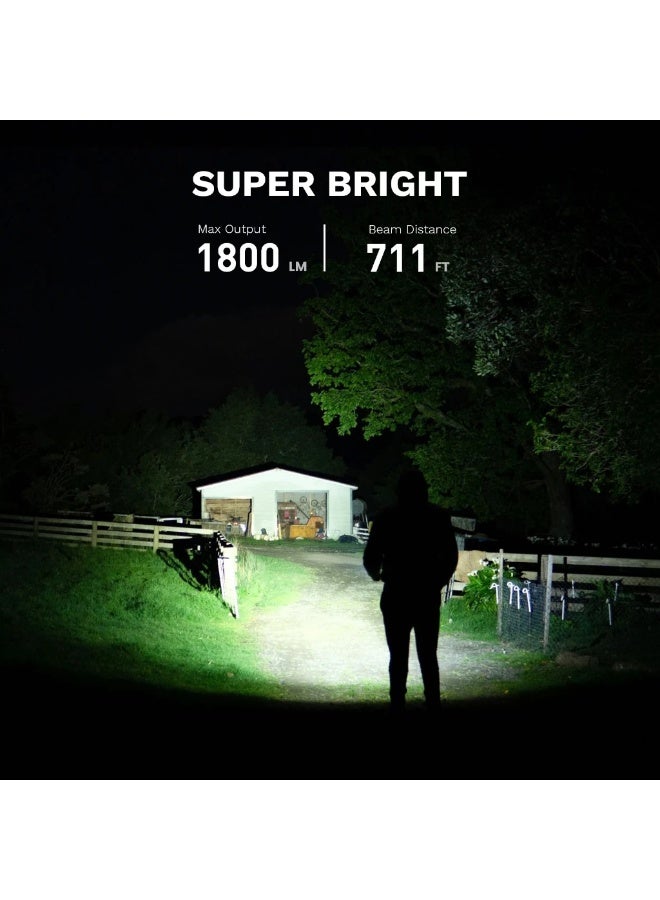 Sofirn SC18 USB Type C Rechargeable Flashlight, Super Bright Small Light for Emergency, 20W High-Power SST-40 LED. - Image 2