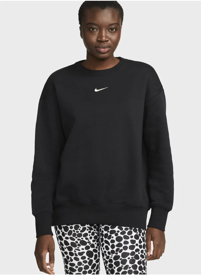 Nike Oversized Round Neck Sweatshirt