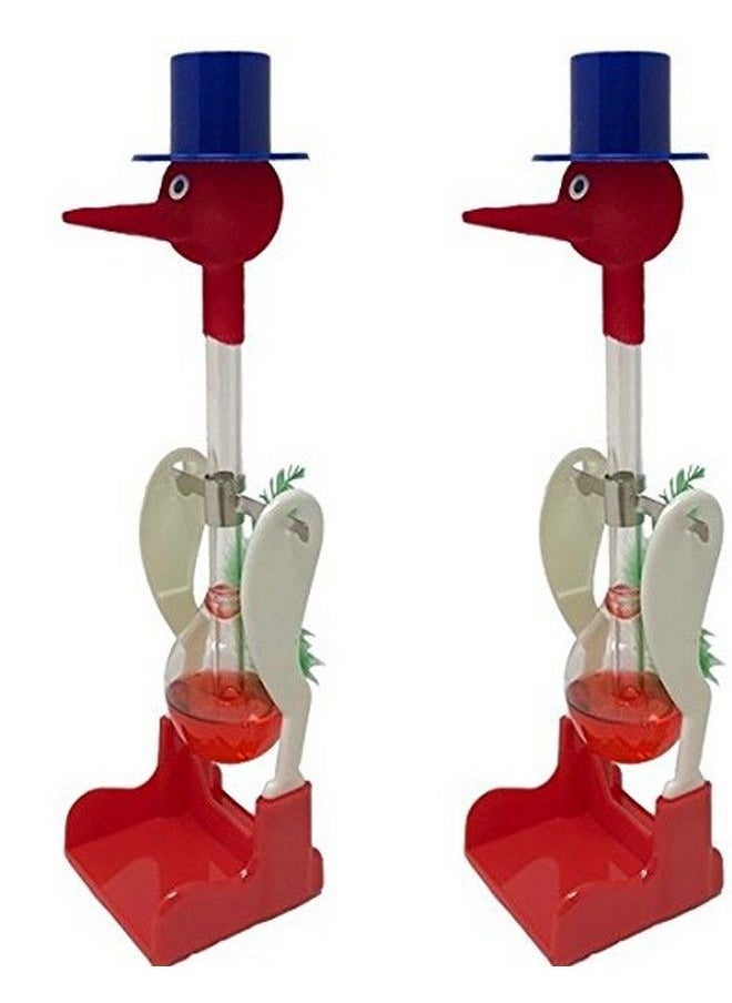 TheGag - Drinking Bird Perpetual Motion (2 Pack) The Original Vintage Retro Magic Sippy Dipping Bird A Science Wonder Wholesale Bulk Set Of 2The Incredible Bird That Drinks Water - Image 1