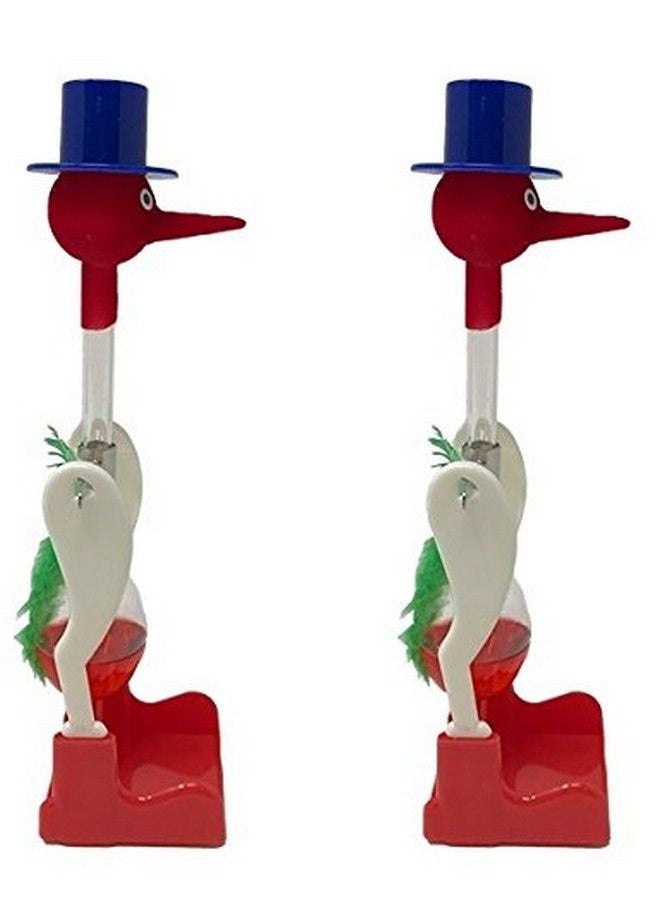 TheGag - Drinking Bird Perpetual Motion (2 Pack) The Original Vintage Retro Magic Sippy Dipping Bird A Science Wonder Wholesale Bulk Set Of 2The Incredible Bird That Drinks Water - Image 1