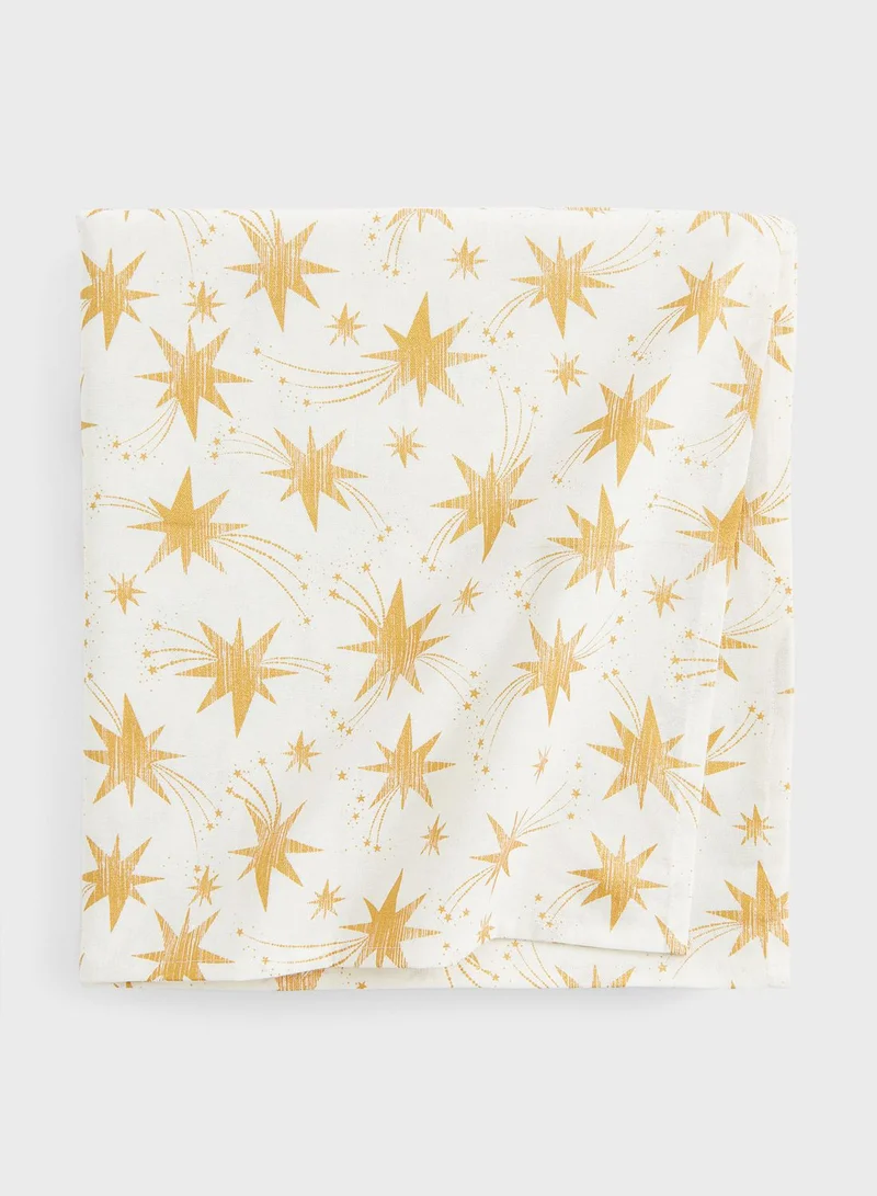 H&M Glittery Cotton Tablecloth 140X180