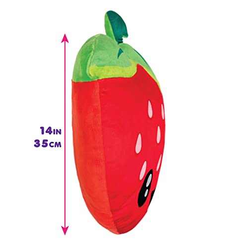 Scentco Smillows - Patented Gourmet Scented Stuffed Plush Pillows (Strawberry) - Accent, Throw, Decorative Pillows - Kids Room Decor, Gift for Kids - Image 4