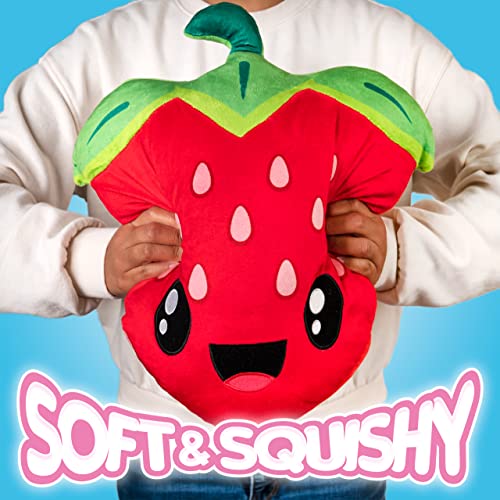 Scentco Smillows - Patented Gourmet Scented Stuffed Plush Pillows (Strawberry) - Accent, Throw, Decorative Pillows - Kids Room Decor, Gift for Kids - Image 3