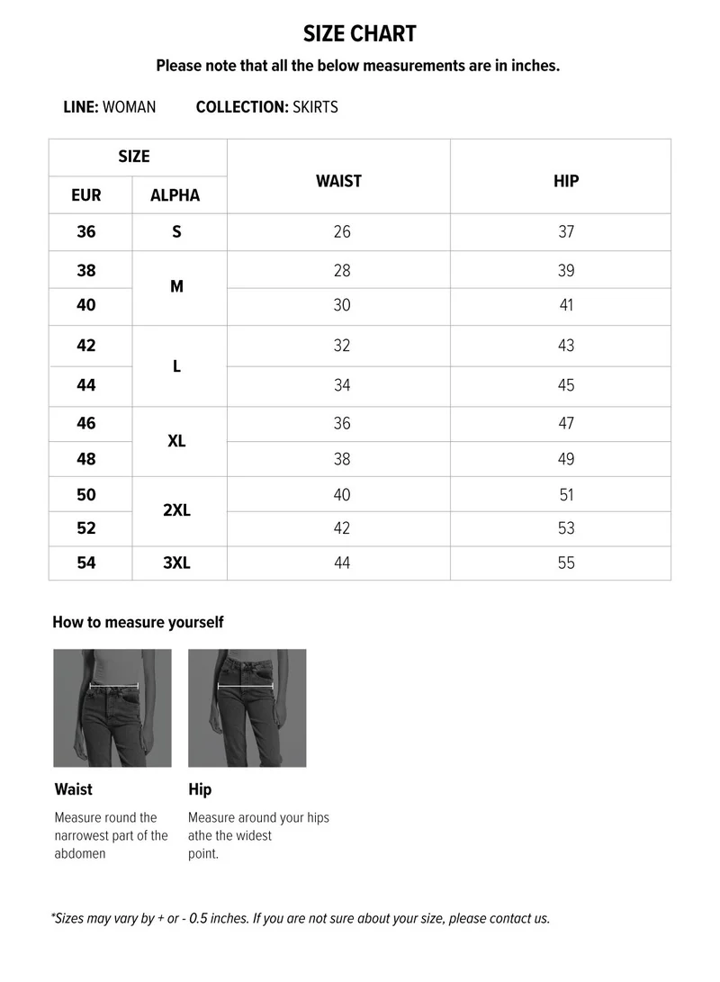 شايبس SOFT DENIM SKIRT