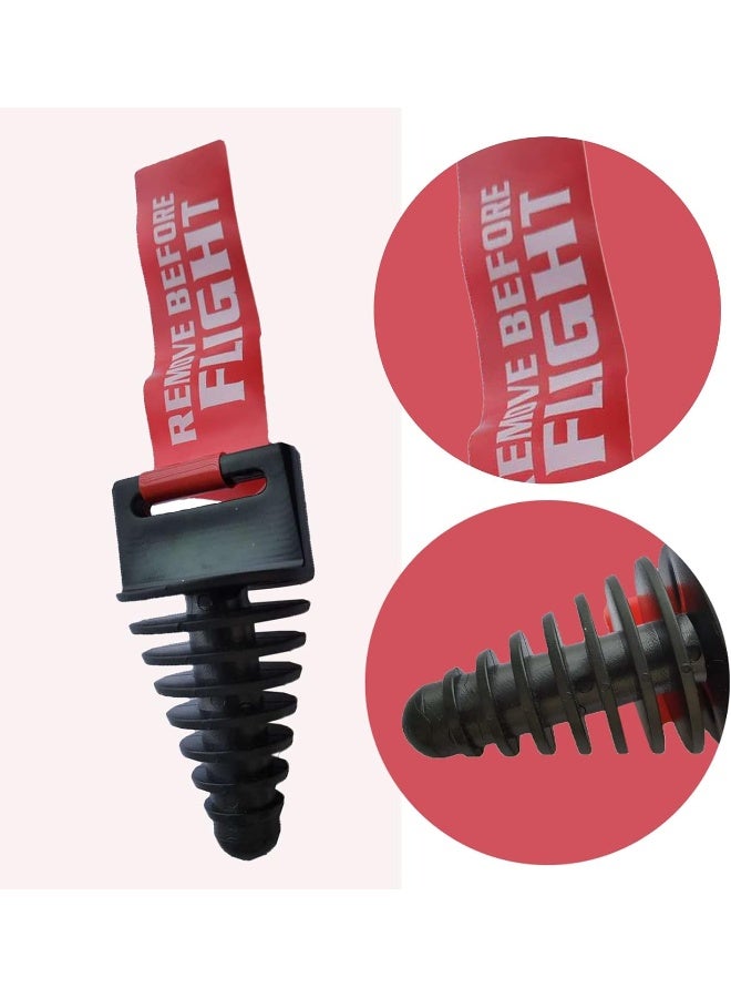 P1TOOLS P1Tools Muffler Exhaust Wash Plug 0.8 "to 2.2", Rubber Exhaust Silencer Wash Plug for 2 Stroke and 4 Stroke Motorcycle Dirt Bike and ATV, QUAD - Image 4