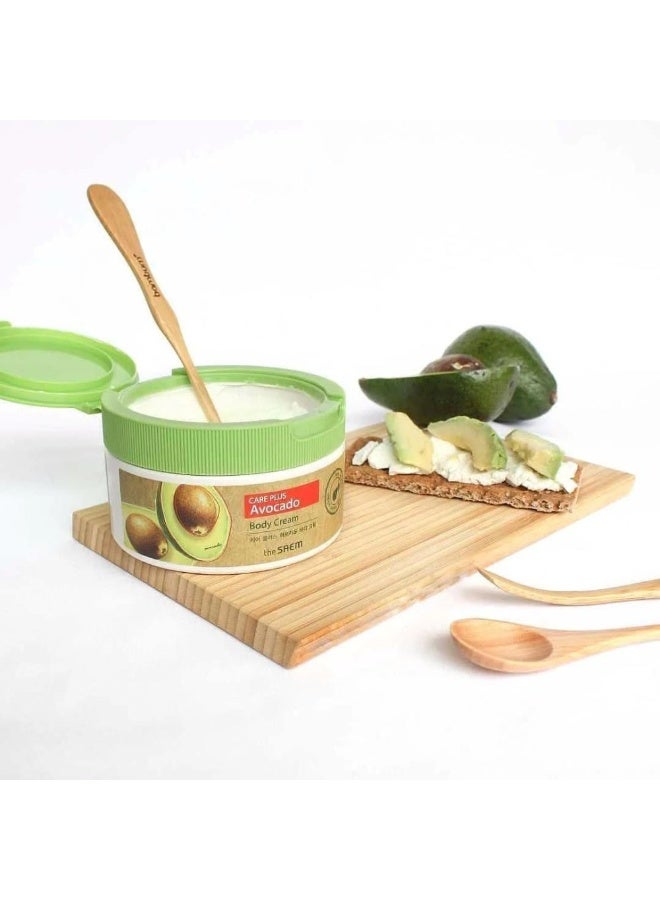 The Saem Natural Daily Avocado Body Cream Highly Moisturizing 300ml - Image 3