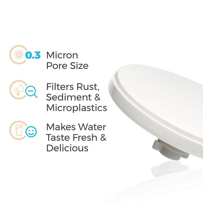 Santevia Ceramic Pre-filter Replacement by Santevia | Designed for Santevia's Gravity Water System | Removes Particles From Water | 0.3 Micron Pore Size - Image 5