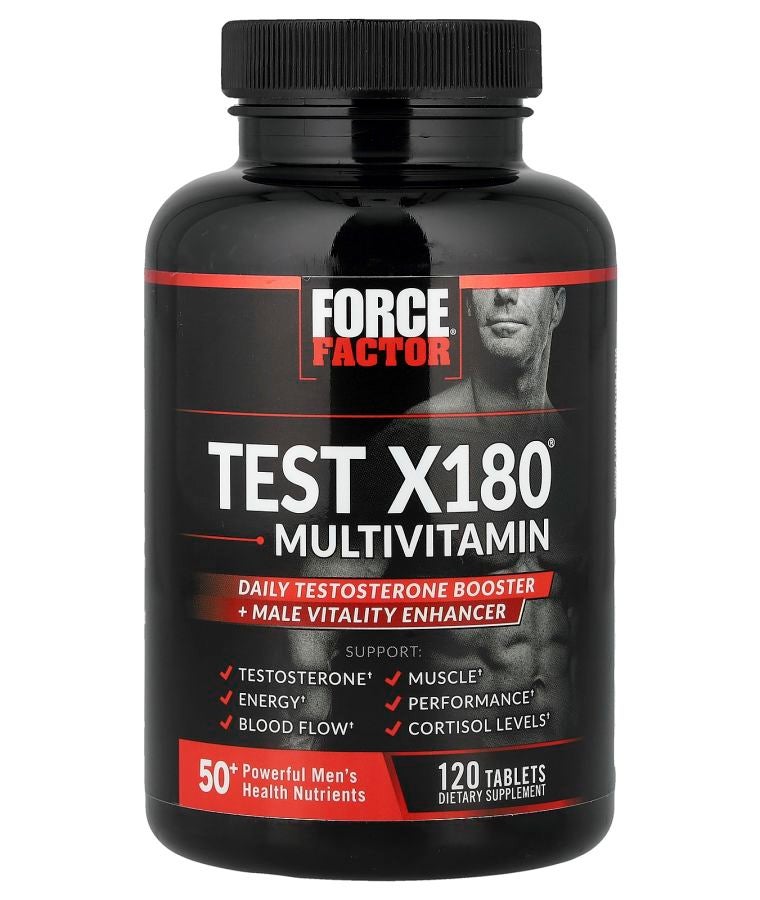 Force Factor Test X180® Multivitamin 120 Tablets