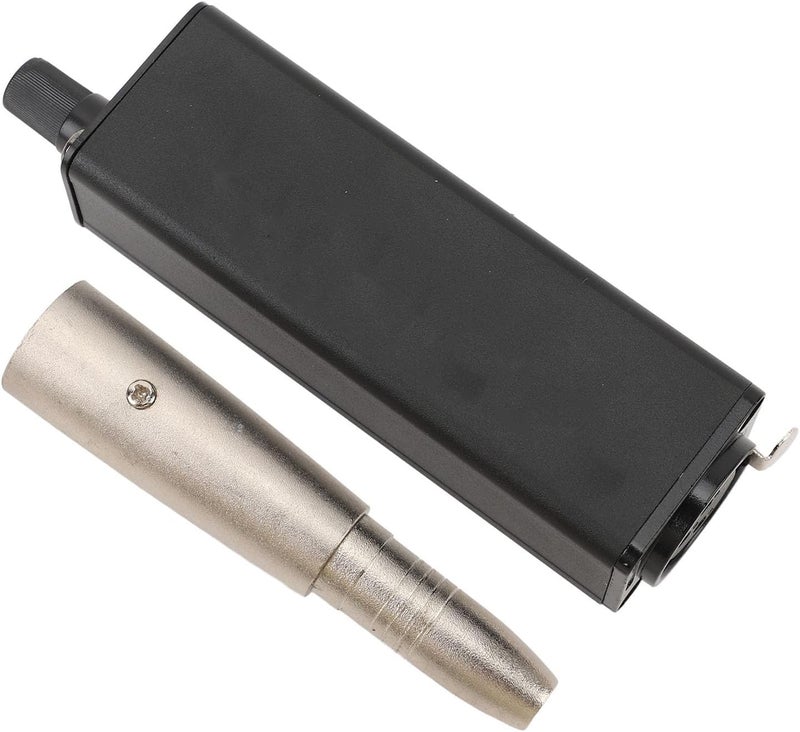 Headphone Amplifier Converter, Portable Aluminum Passive XLR to 3.5MM Sound Interface, Lightweight and Adjustable Volume - No Power Supply Needed, Durable Design for Stage - Image 1