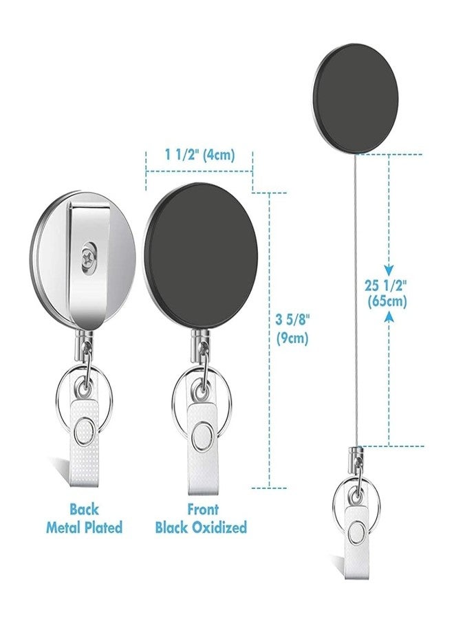 كيدولتز حامل بطاقات هوية عمودي فاخر من الألومنيوم من كيدولتز مع حبل ويويو معدني قابل للسحب - ألوان متنوعة (مجموعة واحدة - حامل بطاقة هوية واحد، حبل واحد، خطاف واحد ويويو معدني واحد) (أحمر عمودي) - Image 5