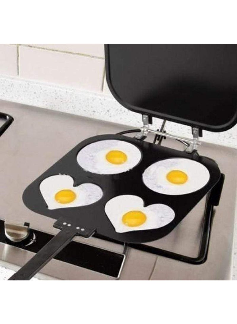 DubaiGallery - Non Stick Pancake Pan With Batter Dispenser Flip Perfect Pancake Maker Breakfast Omelette Eggs - Image 1