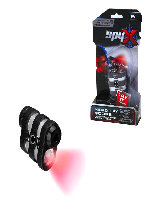 SpyX Micro Spy Scope - Powerful Mini Monocular with Light. Spy Toy. See Things from far Away! Perfect Addition for Your spy Gear Collection! - Image 1