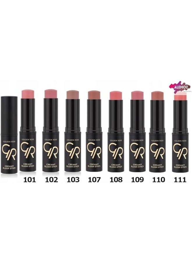Golden Rose Golden Rose Creamy Blush Stick Soft & Velvet Touch - No. 109  - Image 2