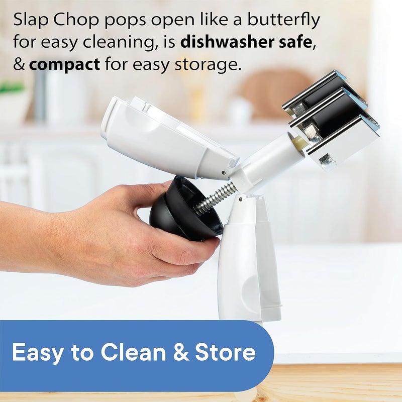 Slap Chop Original Slicer with Stainless Steel Blades - Vegetable Chopper Gadget for Salads - Image 4