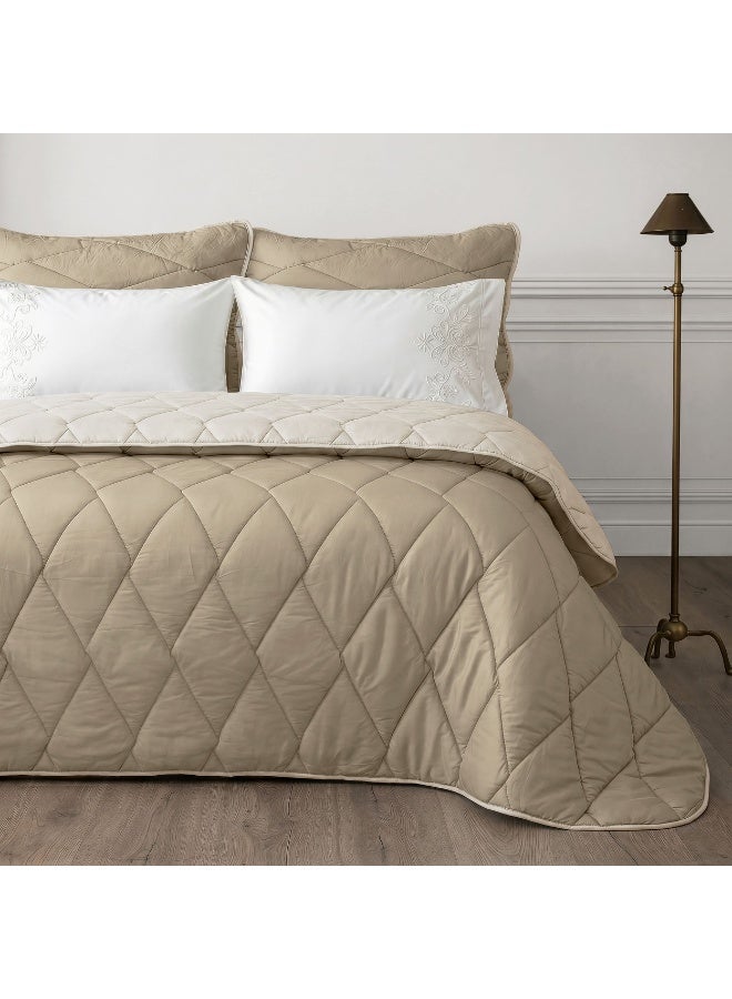 Morano Aura Quilt Set 230x250 cm with 2 Pillowcases 50x70 cm Double-Brushed Microfibre, Hollow Fibre Fill,  Machine Washable - Image 2