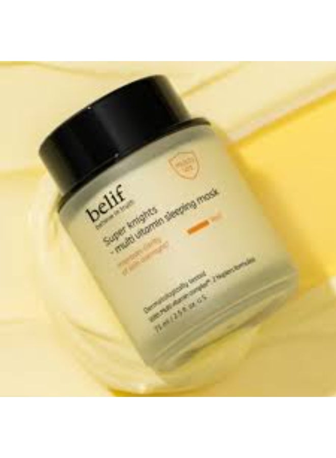 belif Super Knights Multi Vitamin Sleeping Mask 75ml - Image 4