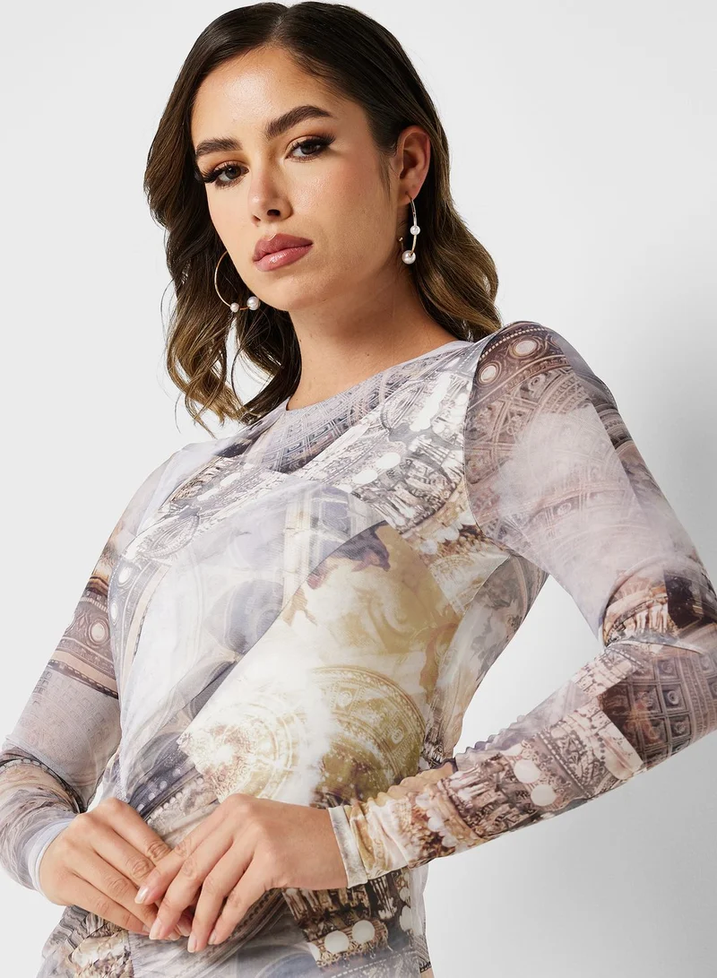 Ted Baker Bow Detail Bodycon Dress