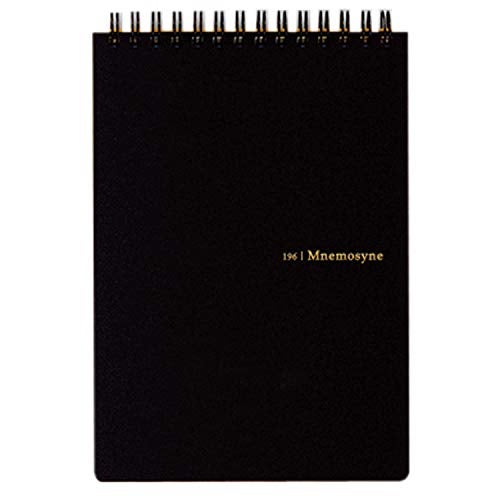 Maruman MNEMOSYNE Notebook 6.97 x 5.04 Inches (B6), 7mm ruled 21-line, 50 Sheets (N196A), white - Image 5