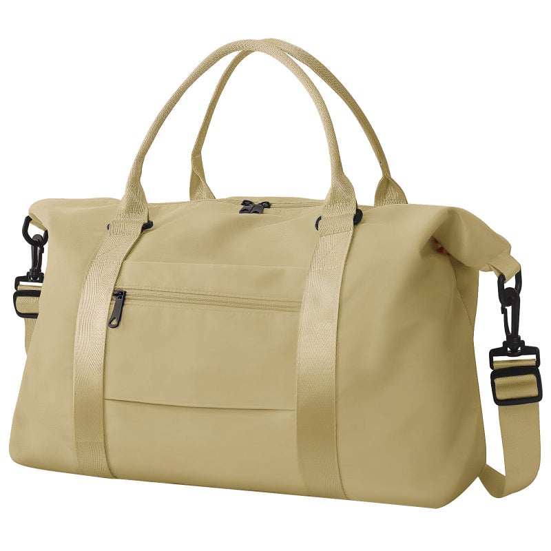 TOPBAG Travel Duffle Bag, Waterproof Weekender Bag Carry On Tote Bags for Women, Travel Essentials Sport Gym Bag for Men, Hospital Bag for Labor and Delivery, Overnight Bag Luggage Bag with Trolley Sleeve - Image 1