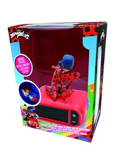 Lexibook Lexibook - Miraculous Digital Alarm Clock with Night Light Snooze, Clock, Luminous Ladybug, Red colour - RL800MI  - Image 5