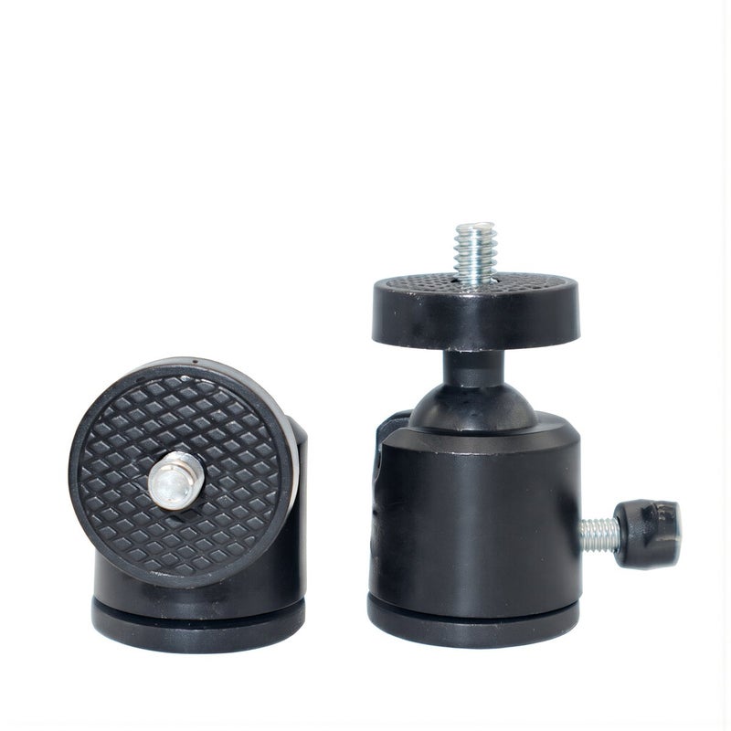 Tool Free 10 Second Install Mini Ball Head Easy Operate 360 Camera Tripod Mount - Image 4