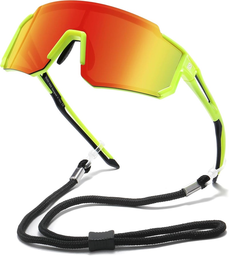 DUCO Polarized Kids Sunglasses Youth Sports Cycling Shades Lightweight Frame UV400 Child Boys Girls Baseball SunGlasses DK310 - Image 1