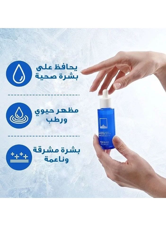 ترو آيلاند سيروم حمض الهيالورونيك ألاسكا أكوا مرطب ومهدئ للبشرة 40 مل  - Image 3
