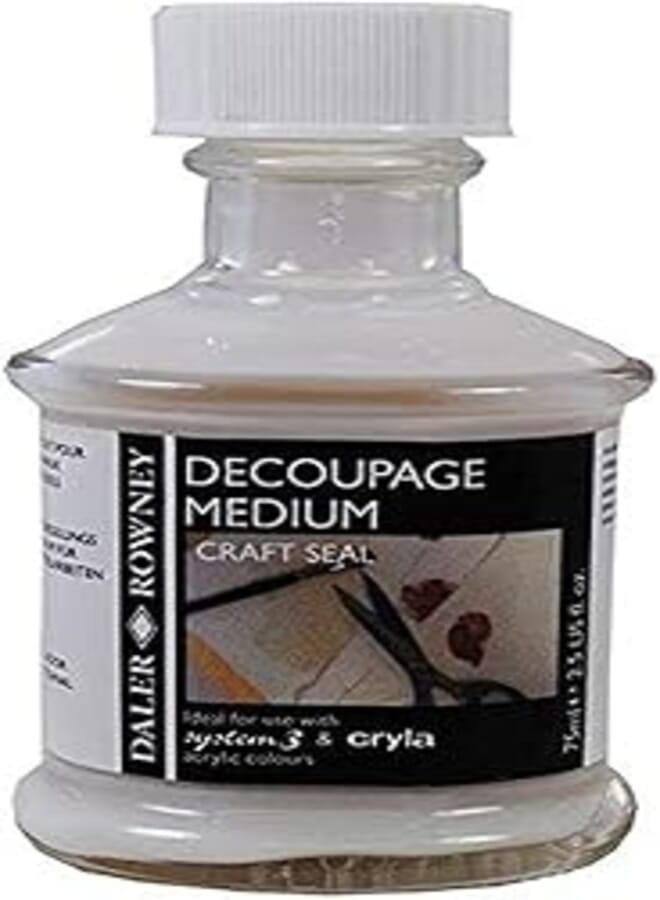 Daler Rowney 128075026 Medium Decoupag, 75 ml - Craft Seal