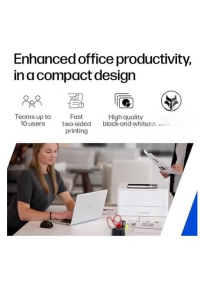 طابعة ليزر أبيض وأسود HP LaserJet Pro 4002dn - Image 3