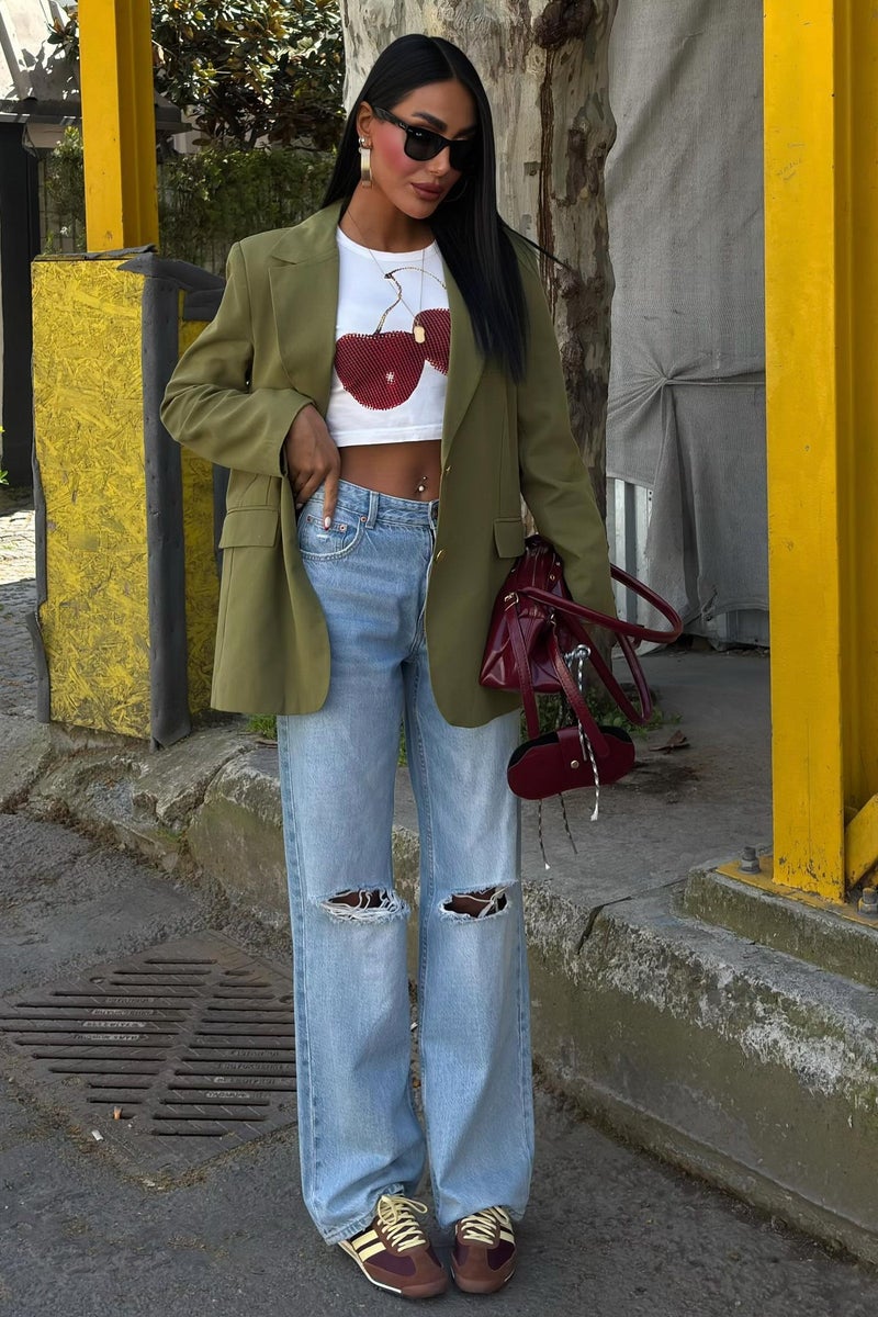 Weshaya Jacket Women Khaki - Image 5