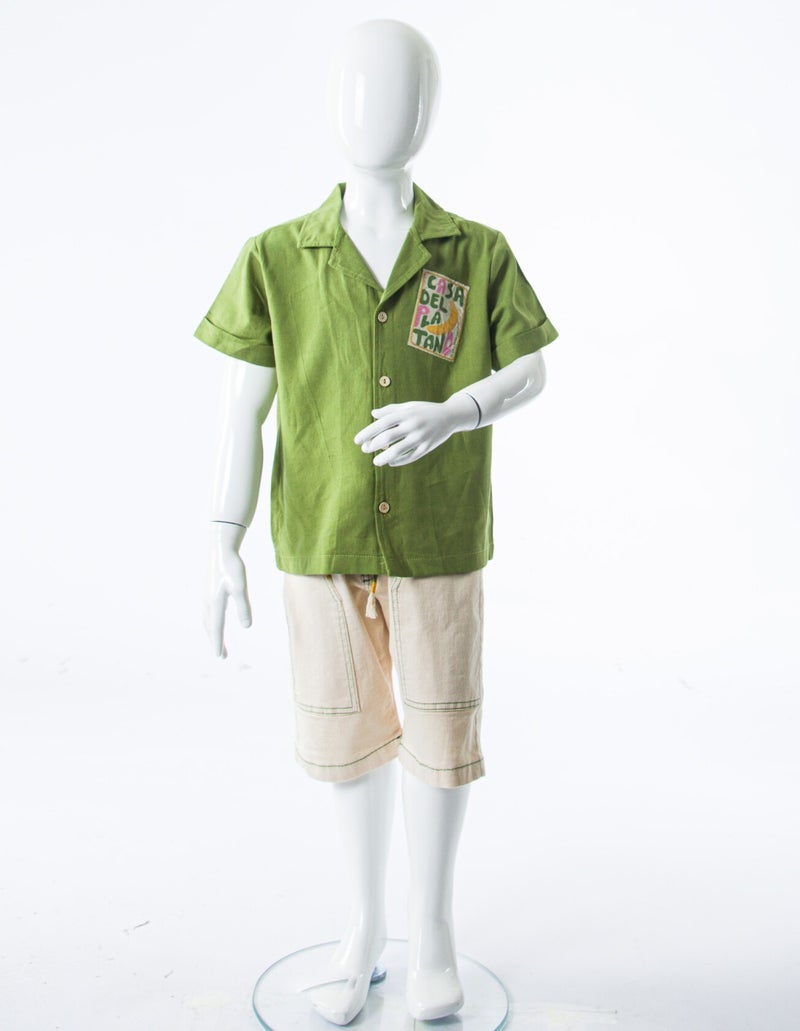 Hype Boys' two-piece summer set (T-shirt + shorts) for ages 4 to 8 years 6622 - Image 4