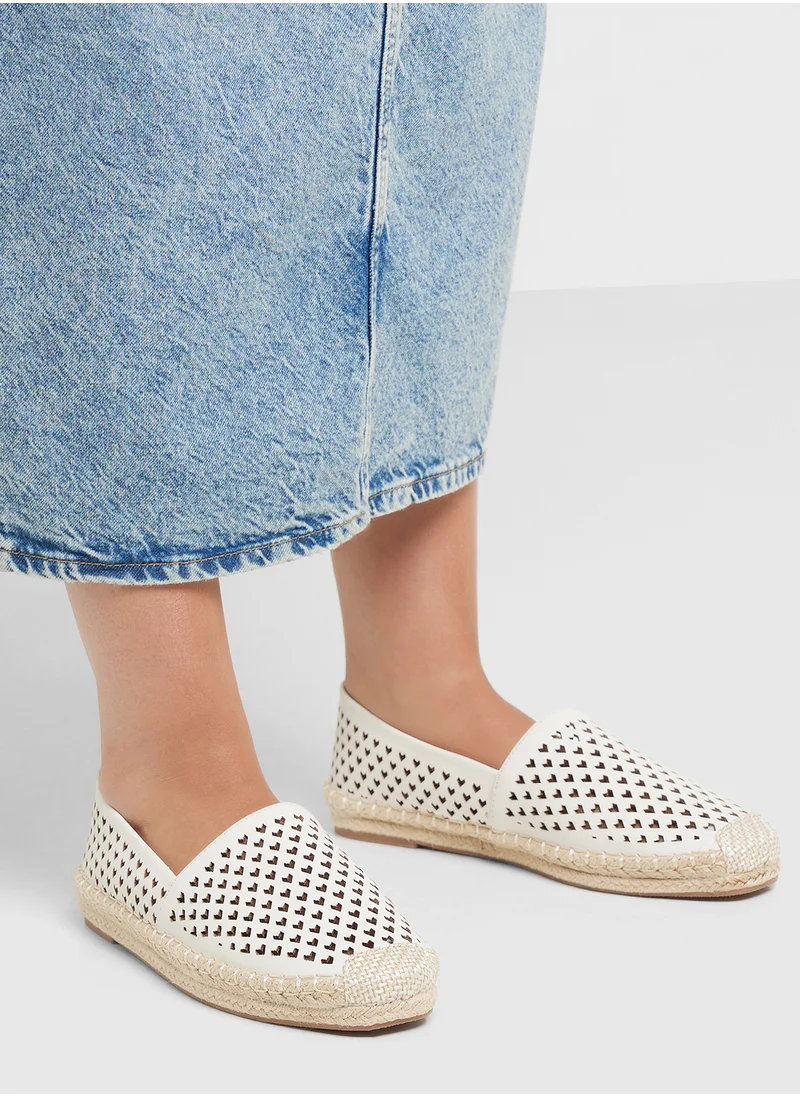 Ginger Heart Cut Out Espadrille