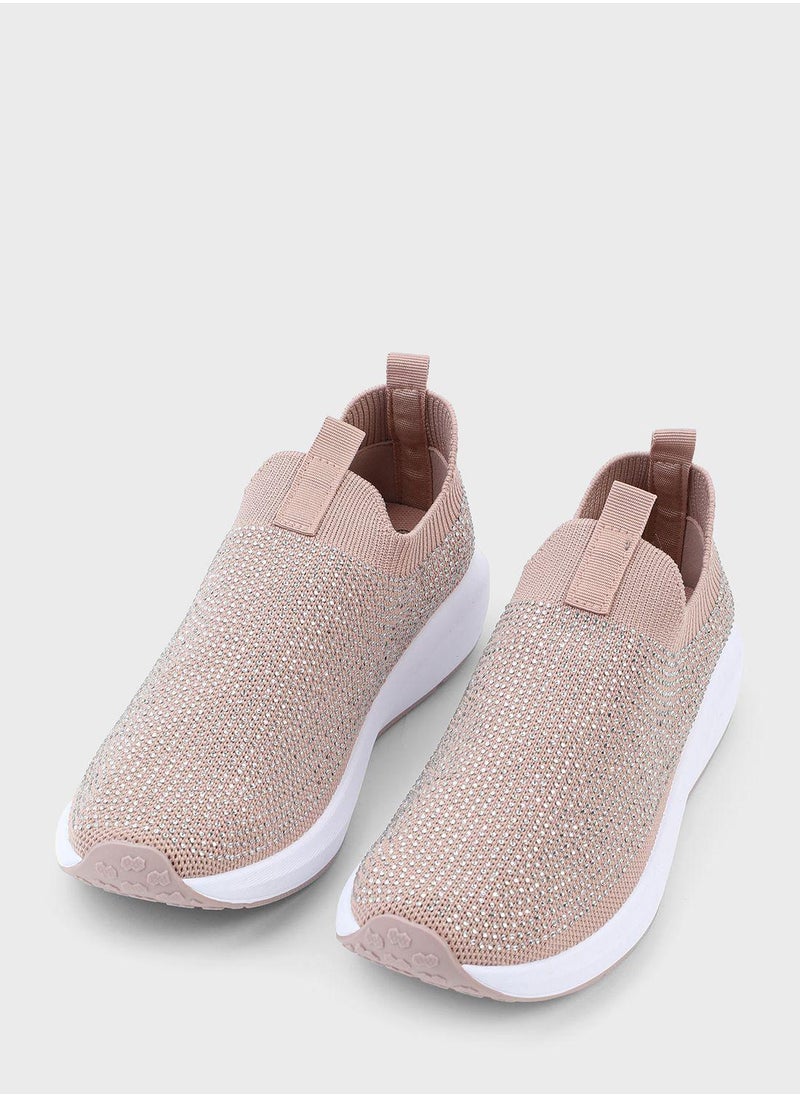 Ardene Lace Up Low Top Sneakers  - Image 2