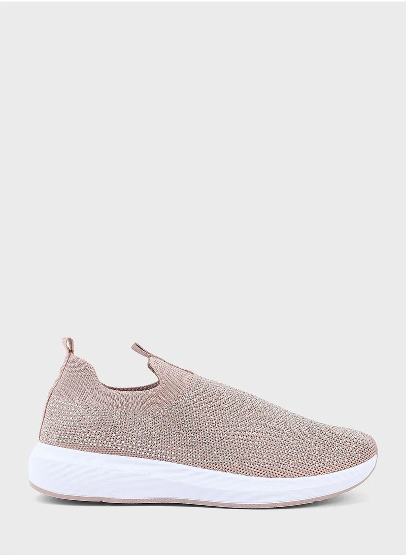 Ardene Lace Up Low Top Sneakers