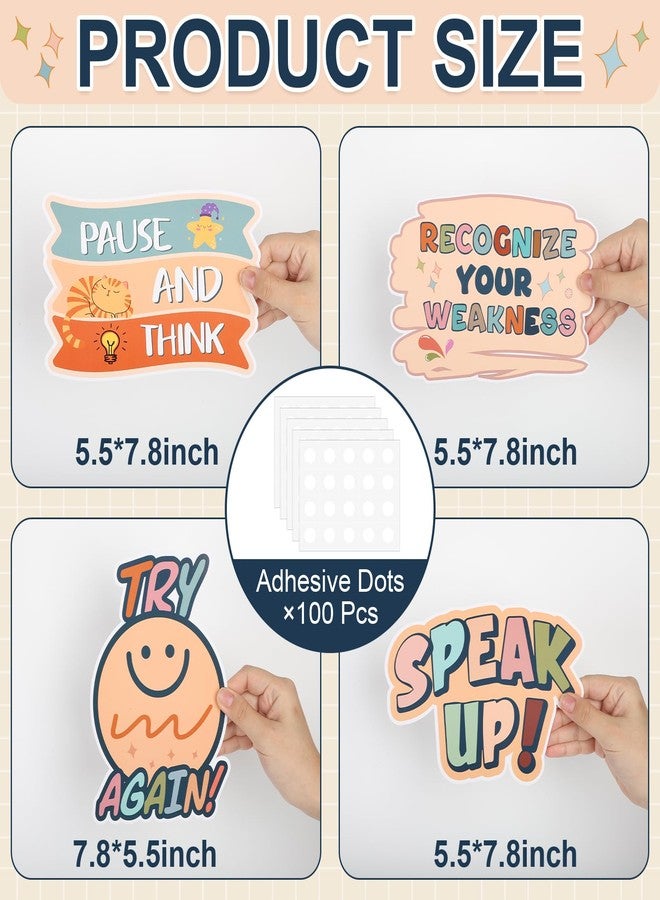 Yewfold Boho Mental Health Bulletin Board Decorations Set, It's Okay To Therapy Office Decor, Affirmation Station Classroom Decor for Teachers School Wall Decor (Boho) - Image 2