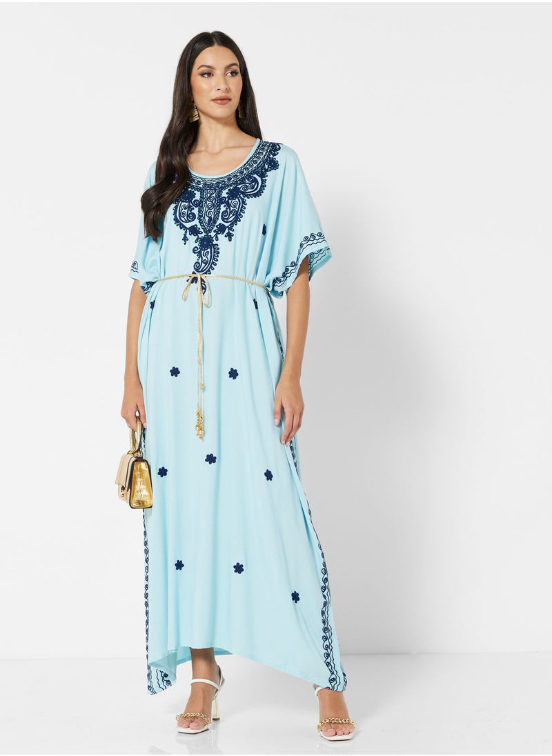 ARABIAN CLOSET EMBROIDERED KAFTAN  - Image 5
