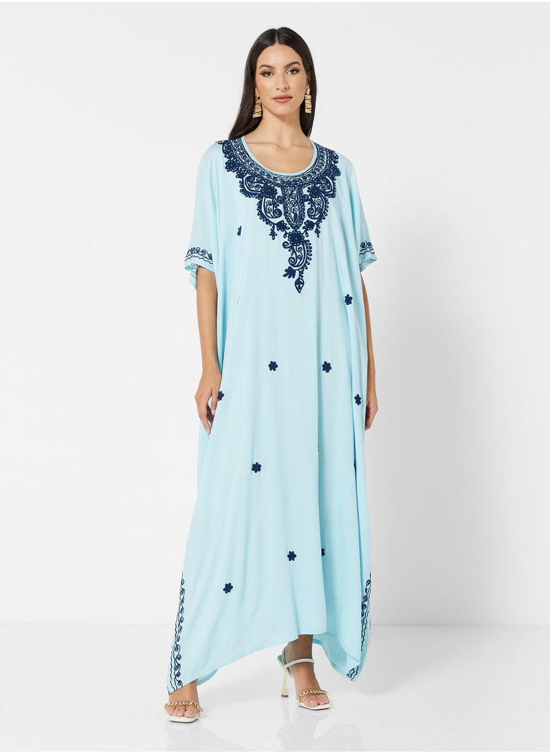 ARABIAN CLOSET EMBROIDERED KAFTAN  - Image 4