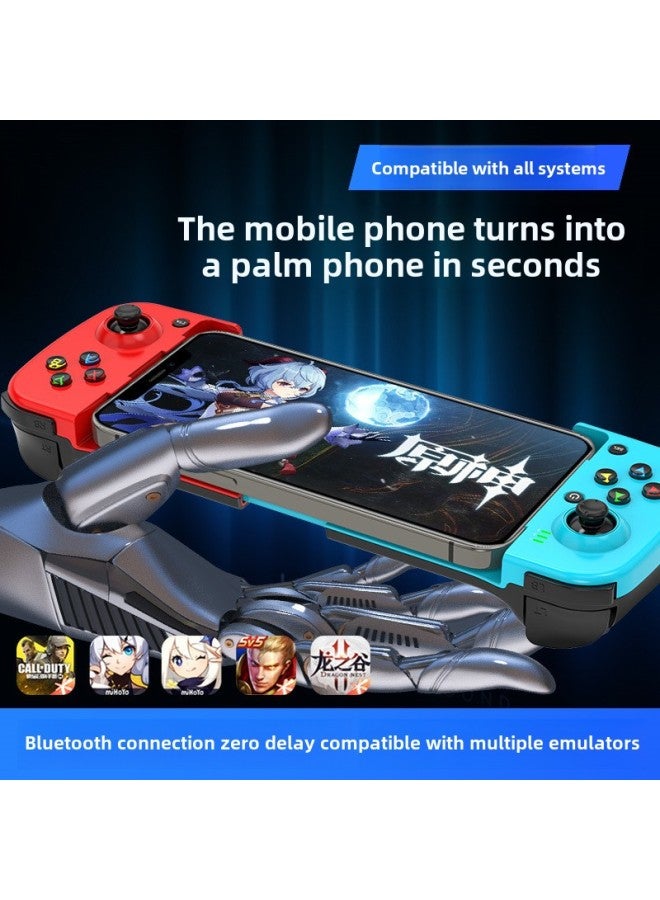 Wireless D3 Stretch Gamepad Android IOS Mobile Phone Bluetooth 5.0 Direct Connection-Product Color:red And Blue - Image 2