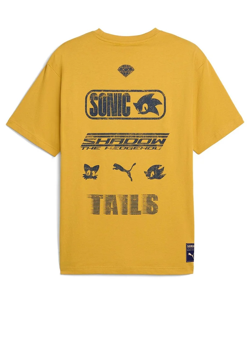 بوما تيشيرت برسومات سونيك مريح