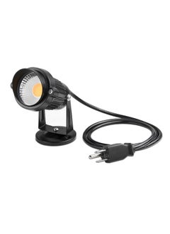 ليمون بيست مصباح LED للديكور الداخلي والخارجي من Lemonbest، مصباح LED أبيض 5 وات، 110 فولت مع قابس للإضاءة على الحائط (أبيض دافئ) (يتضمن مسمار)  - Image 1