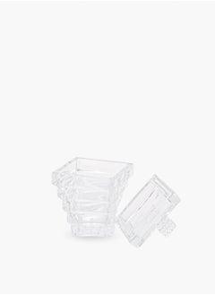 Villeroy & Boch Spiral Crystal Container With Lid 12cm  - Image 2