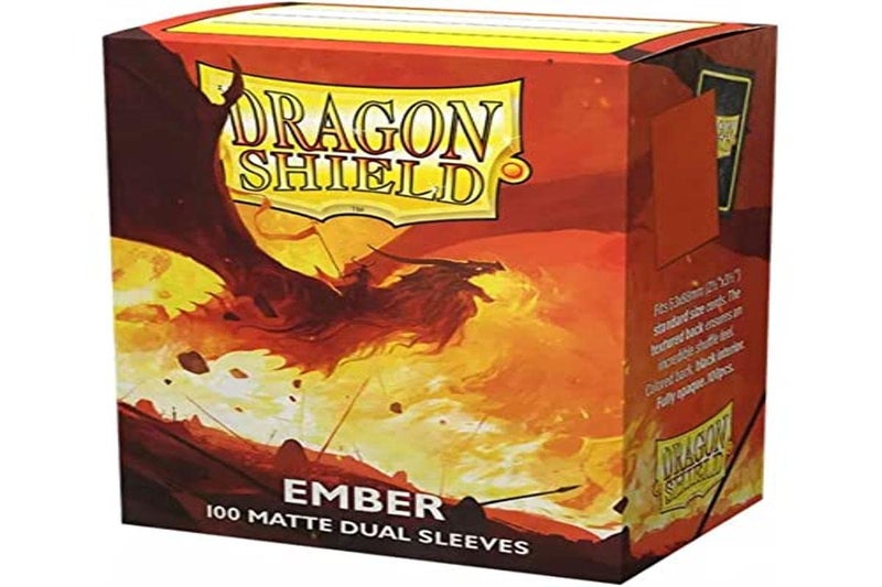 Dragon Shield | Matte Dual Standard Size Card Sleeves | 100 CT - Smooth & Tough Premium TCG Sleeves - Compatible with Pokemon, Flesh & Blood, One Piece & Magic the Gathering | Ember - Image 4