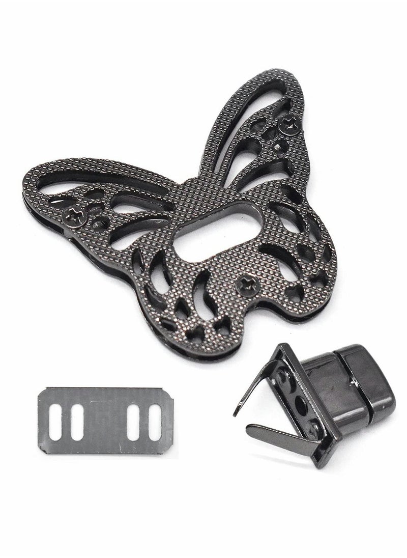 Excefore - Purse Closure Turn Lock, 6 Pcs Butterfly Shape Twist Turn Lock, Turn Lock Bag Clasp - Image 1