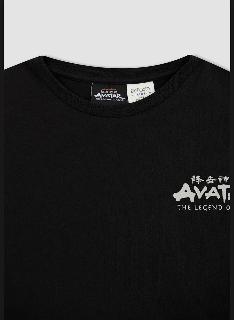 DeFacto Boy Avatar The Last Airbender Licenced Relax Fit Crew Neck Knitted Short Sleeve T-Shirt