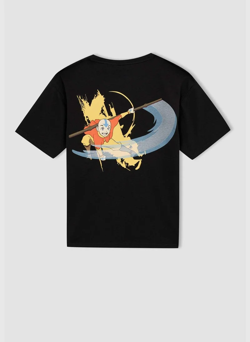 DeFacto Boy Avatar The Last Airbender Licenced Relax Fit Crew Neck Knitted Short Sleeve T-Shirt