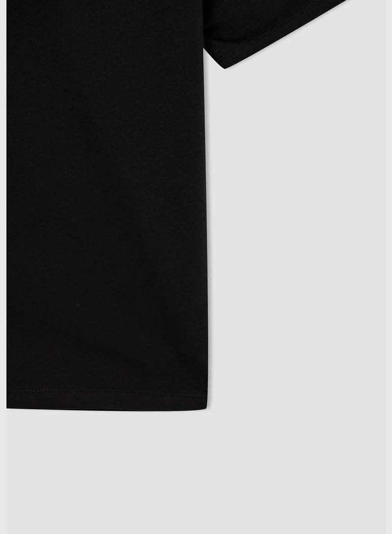 DeFacto Boy Avatar The Last Airbender Licenced Relax Fit Crew Neck Knitted Short Sleeve T-Shirt