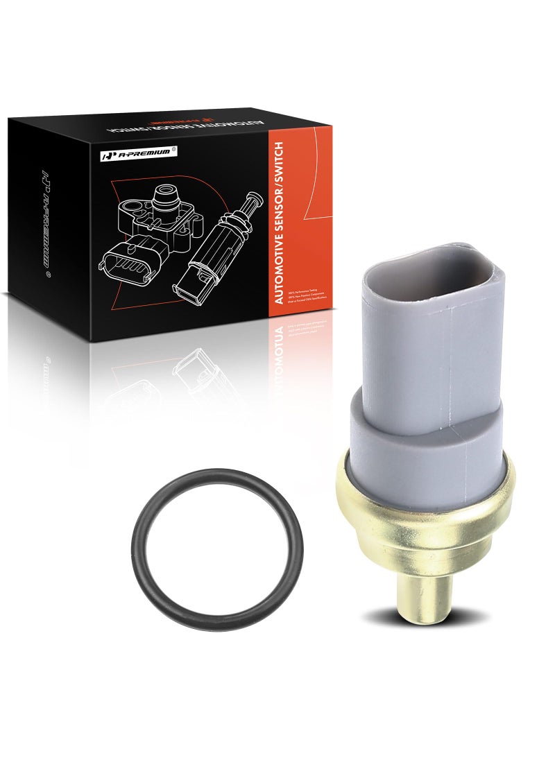 A-Premium A-Premium Engine Coolant Temperature Sensor Compatible with Audi A4 2000-2020 A3 A5 A6 Q5 Q7 Q3 TT Volkswagen Beetle Jetta Passat CC Golf Tiguan Porsche Cayenne Ford Seat  - Image 1