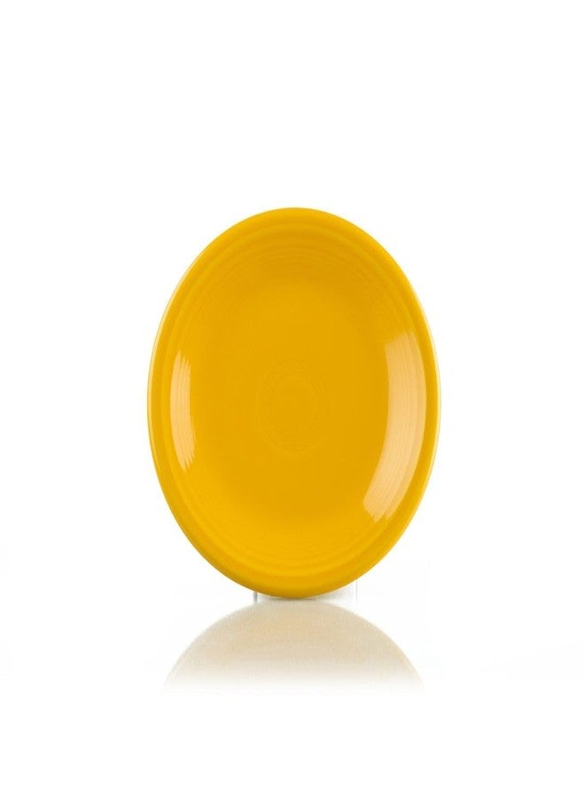 فييستا طبق سلطة فييستا® الكلاسيكي (7.25 بوصة) - سيراميك متين، خالٍ من الرصاص، آمن للاستخدام في غسالة الصحون/الميكروويف/الفرن - صنع في الولايات المتحدة الأمريكية - لون النرجس البري - Image 1