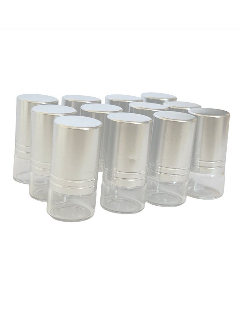 PARO OUD Sample Bottles  1.5 ML  SET OF 12 CLEAR GLASS - Image 2